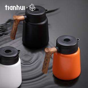新款 天汇包装 焖茶壶保温老白茶黑茶专用闷壶316不锈钢家用保温壶