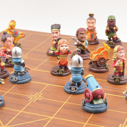 中国象棋三国人物象棋脸谱民族风北京特色送老外的礼物外国人礼品