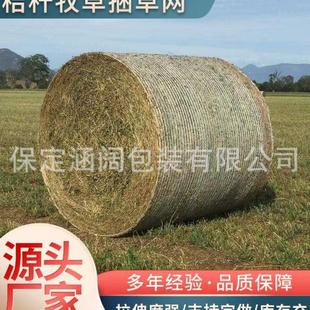 量大价优W18 厂家直销捆草网 青贮网 秸秆稻草打包网 牧草网