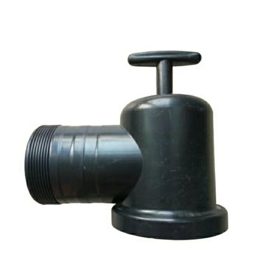 浇地出水口ABS塑料上阀体下阀体浇地出水口配件出水弯头农田农用