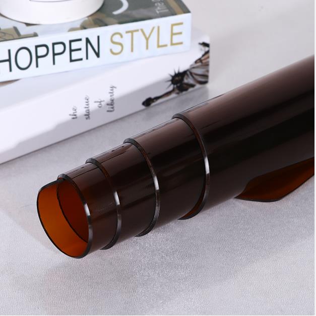 软玻璃pvc塑料加厚茶几桌面餐桌垫桌布免洗防水防油防烫黑色咖色