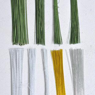 国产糖花铁丝 纸包铁丝18号22号24号26号28号30号100根一包