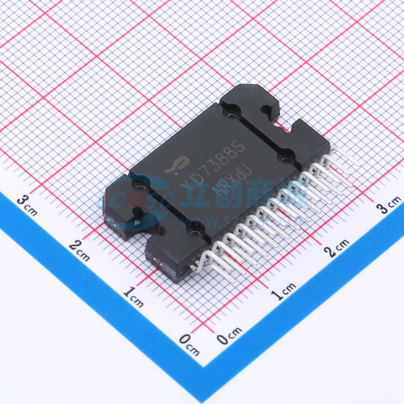 音频功率放大器 YD7388S HZIP-25B 原装正品 电子元器件配单