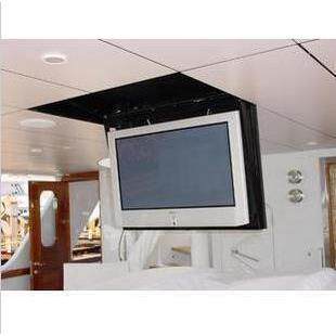 液晶电视机电动翻转器升降吊架32-95寸吸顶隐藏天花挂架