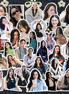 lingling邝玲玲我们的秘密单人贴纸手账DIY手机壳装饰防水贴纸