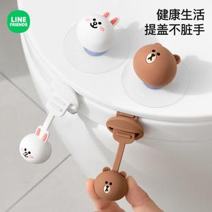 马桶圈提盖器马桶盖提拉不脏手家用神器创意卡通硅胶马桶提盖器