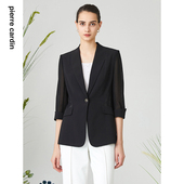 通勤轻商务OL风简约西服 皮尔卡丹女装 专柜正品