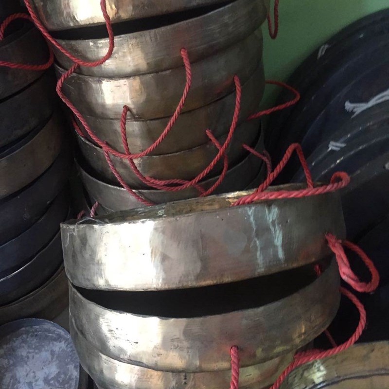 极速醒狮锣 手工光锣 舞狮子用锣铜锣抛光锣醒狮锣高边响X铜锣35~