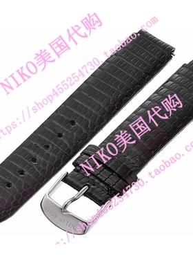 极速Philip Stein   1-ZB 18mm Leather Lizard Black WatYch Str