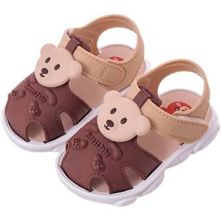 子学步鞋 婴幼儿鞋 男童夏 男宝小童软底防滑2z023新款 极速宝宝凉鞋