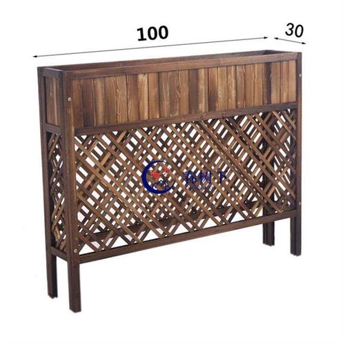 极速市政绿化户外长160酒店展示架E咖啡厅木条隔断花架围栏花架子