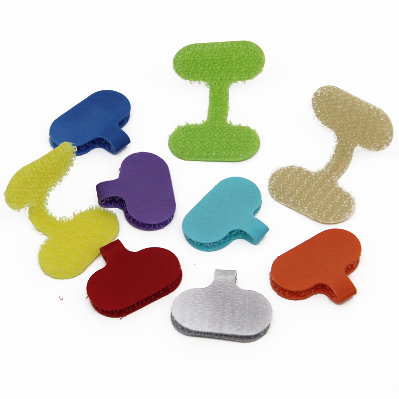 极速电线网线分类标签彩色机房魔术贴索引标签纸通信X线缆可手写