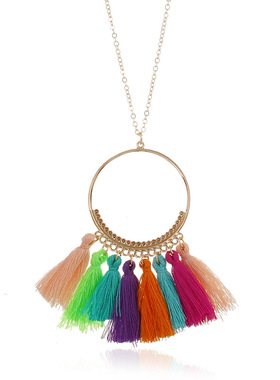 极速Tassel Necklace Jewelryw Fashion Pendant Accessories Sum