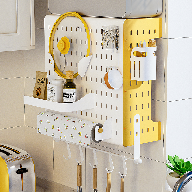 极速燃气热水器i管道遮挡罩厨房壁挂下方遮丑锅炉灶置物架装饰洞