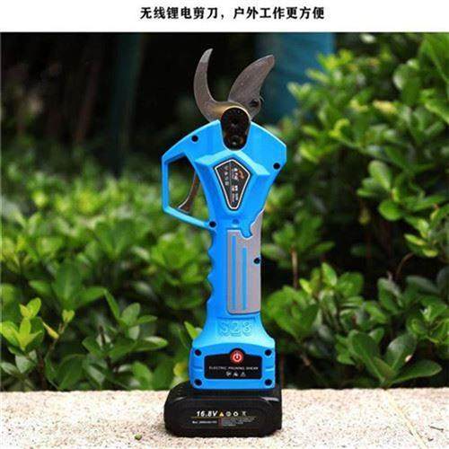 极速电动剪刀果树修枝剪高枝锯充电式高空修N剪树枝锯伸缩加长杆