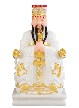 汉白玉玉帝王母神像玉皇大帝王母娘娘家用供奉瑶池金母天公老天爷