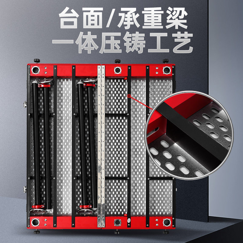 钓台2023新款超轻硅镁铝合金加厚可折叠深水钓鱼台镂空钓台大钓台