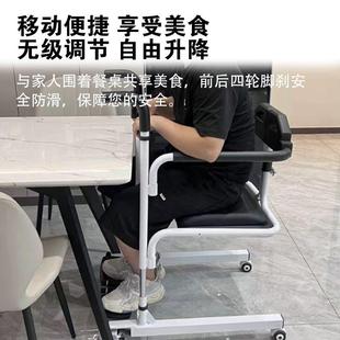 瘫痪老人多功能移位机电动手动升降护理移位器家用免抱起移位椅