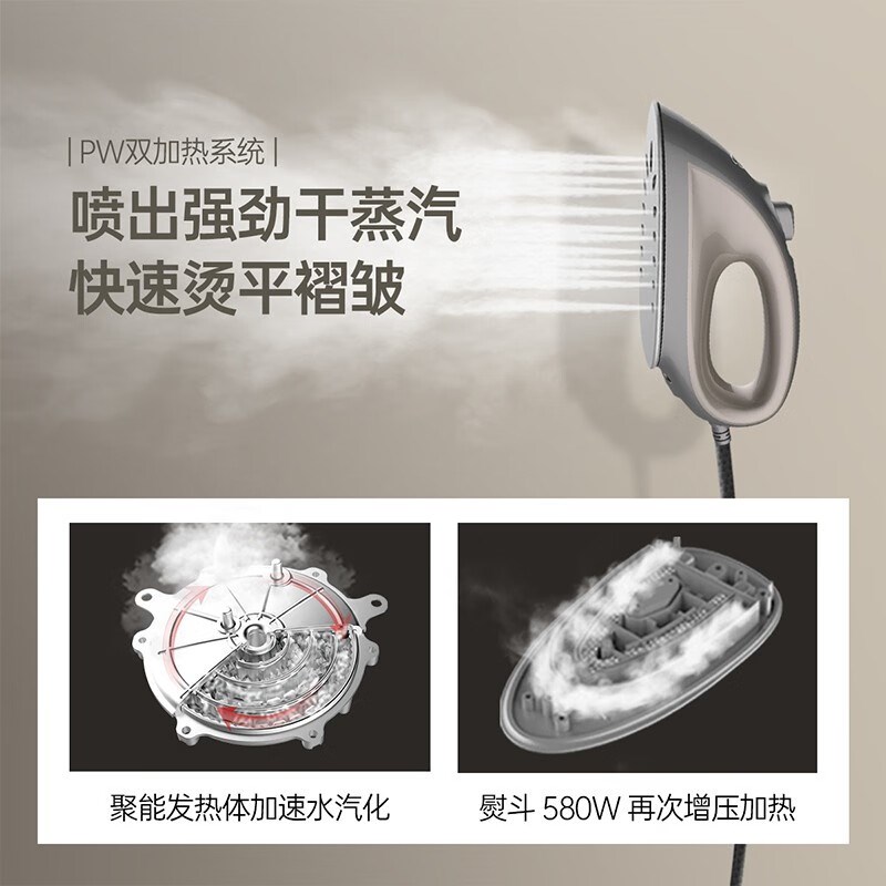正品华光挂烫机大功率商用立式熨烫机家用电熨斗干湿双烫增压挂烫