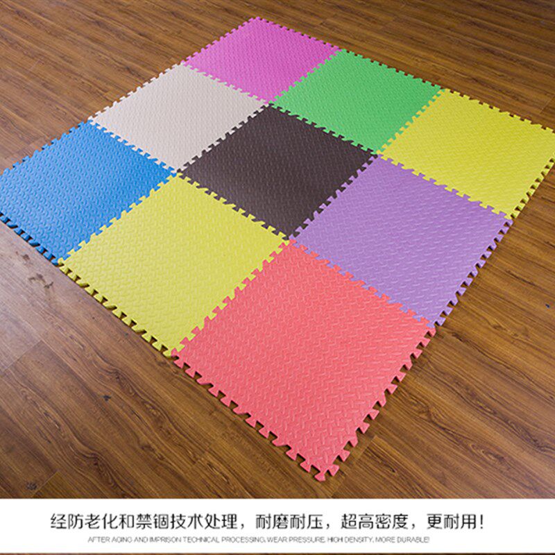 儿童地板垫子f泡沫榻榻米地垫卧室爬行海绵垫拼接塑料地毯拼图eva