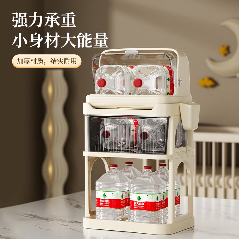 奶瓶收纳盒宝宝h餐具碗筷放婴儿奶粉辅食工具收纳箱沥水防尘置物