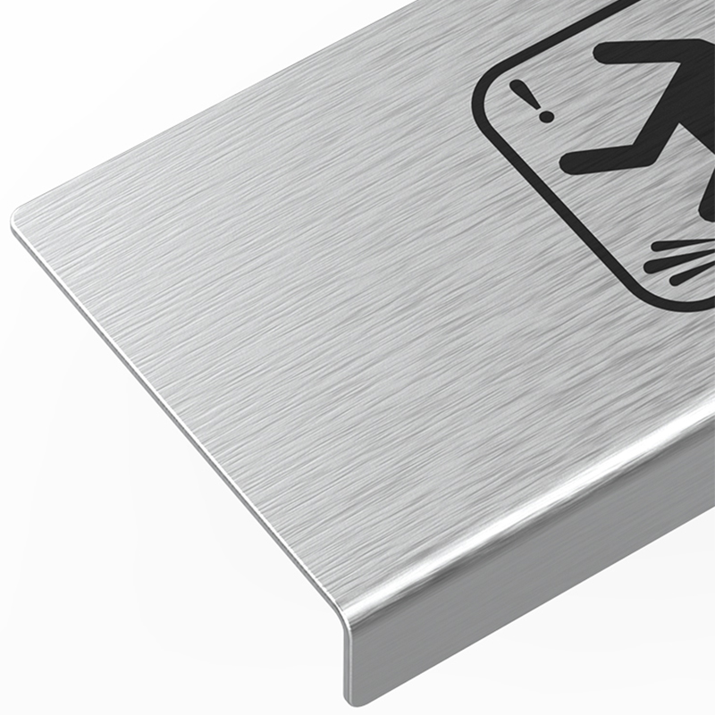 不锈钢请勿戏水小心台阶地滑地贴禁止攀爬当心Q触电标识警示牌定