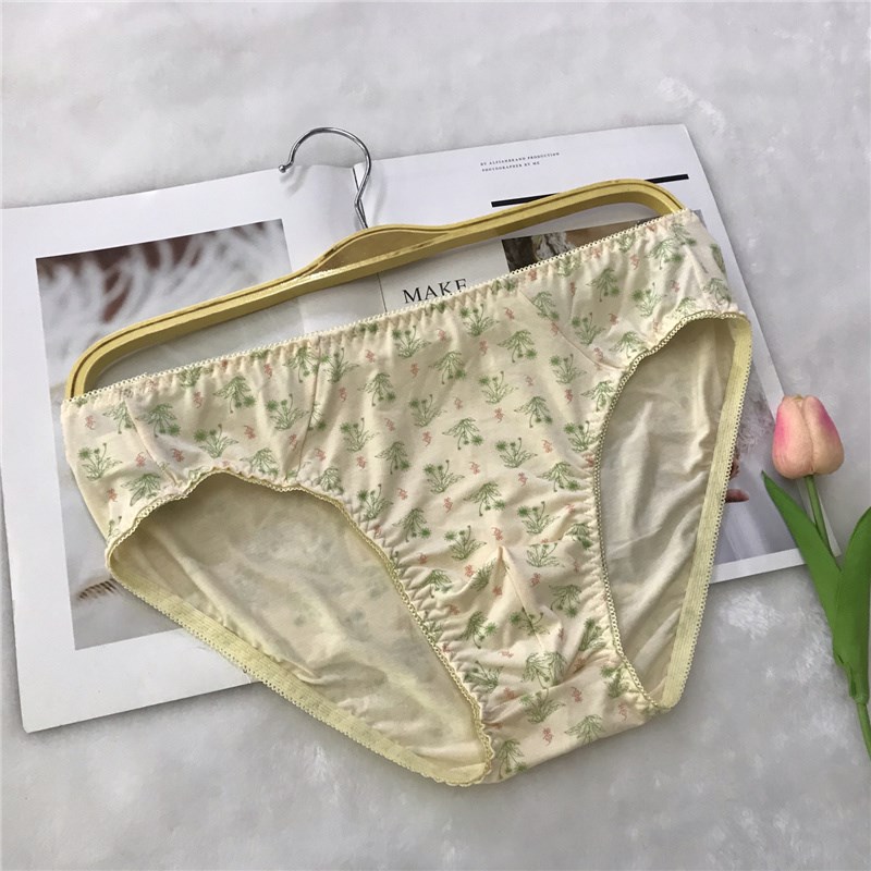 超柔软男士纯棉性感小花q面料男式凹凸款式纯棉健康日常款三角内