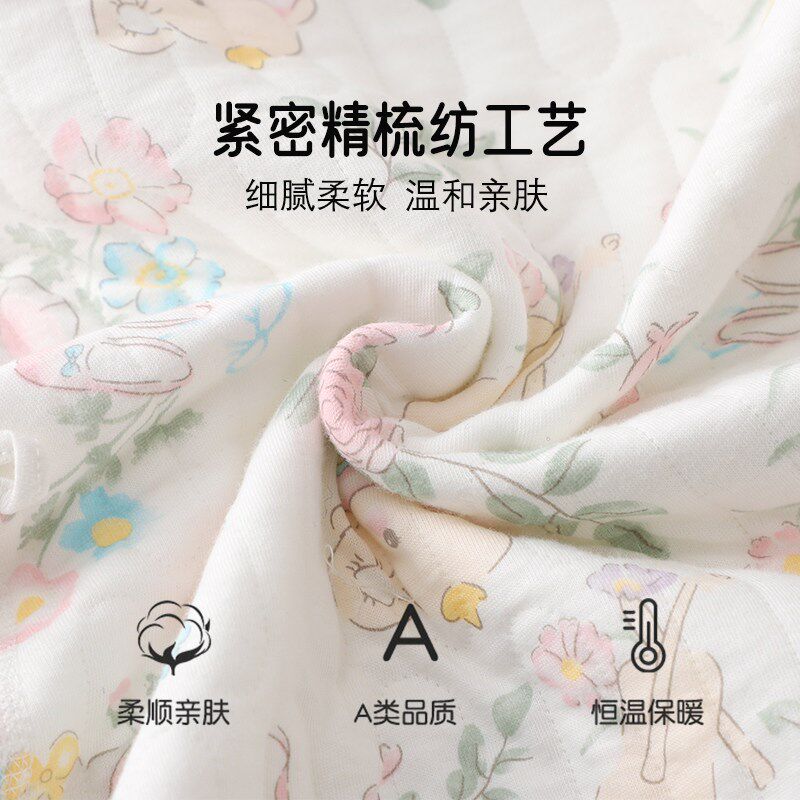 宝宝睡袋秋冬季空气棉连体睡衣婴儿防踢被分腿式S男女童夹棉家居