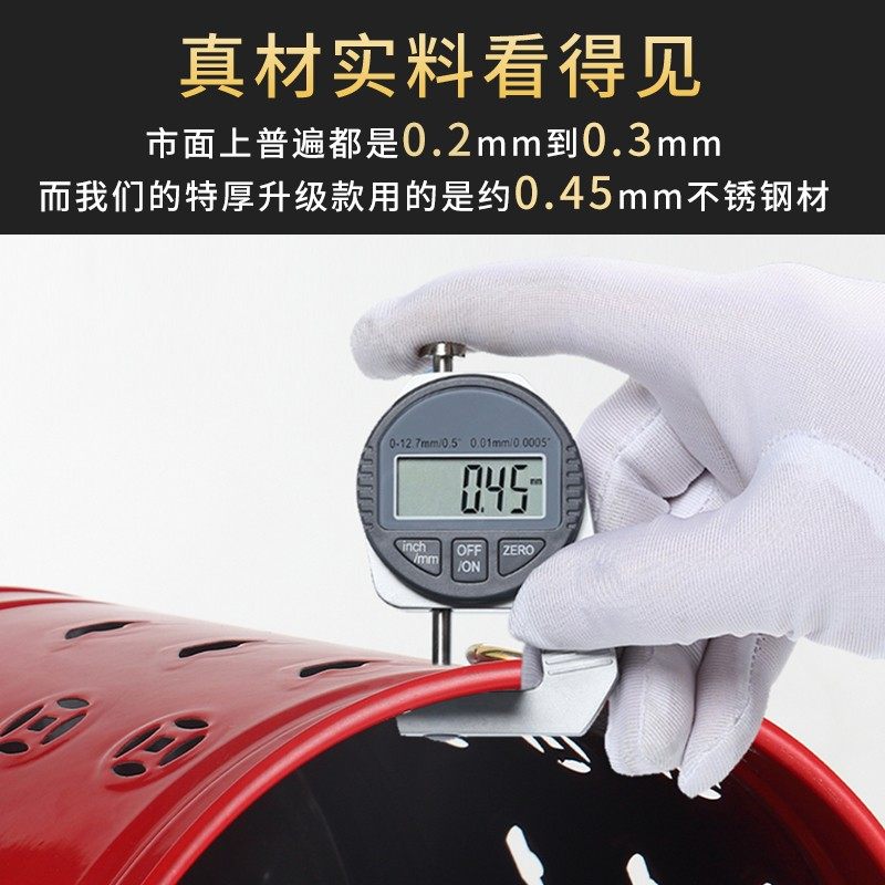 不锈钢加厚烧纸桶烧金桶拜t神烧香纸钱筒化元宝家用无烟焚烧炉铁,家居饰品,香薰炉,淘宝优惠券,粉丝福利购,淘宝优惠卷