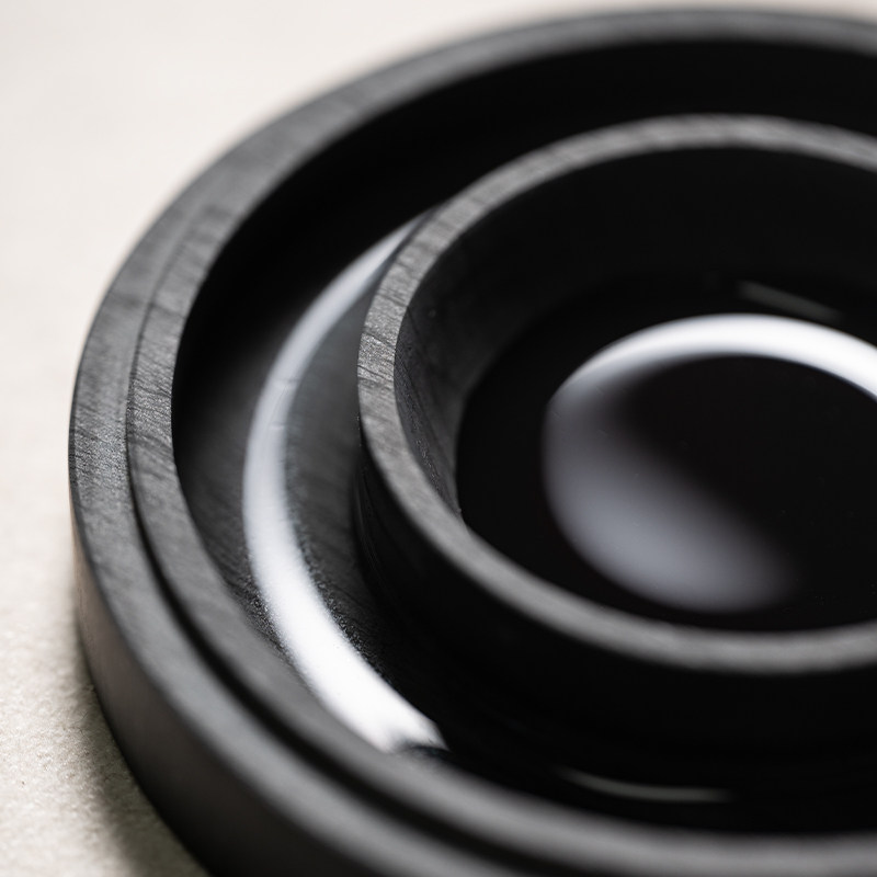 火锅砚台书法专用初学者多功能入门双圈可磨墨w带盖墨汁歙砚儿童