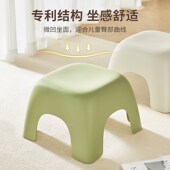 小凳子家用矮凳i塑料儿童小椅子加厚防滑垫脚凳可叠放客厅换鞋 板