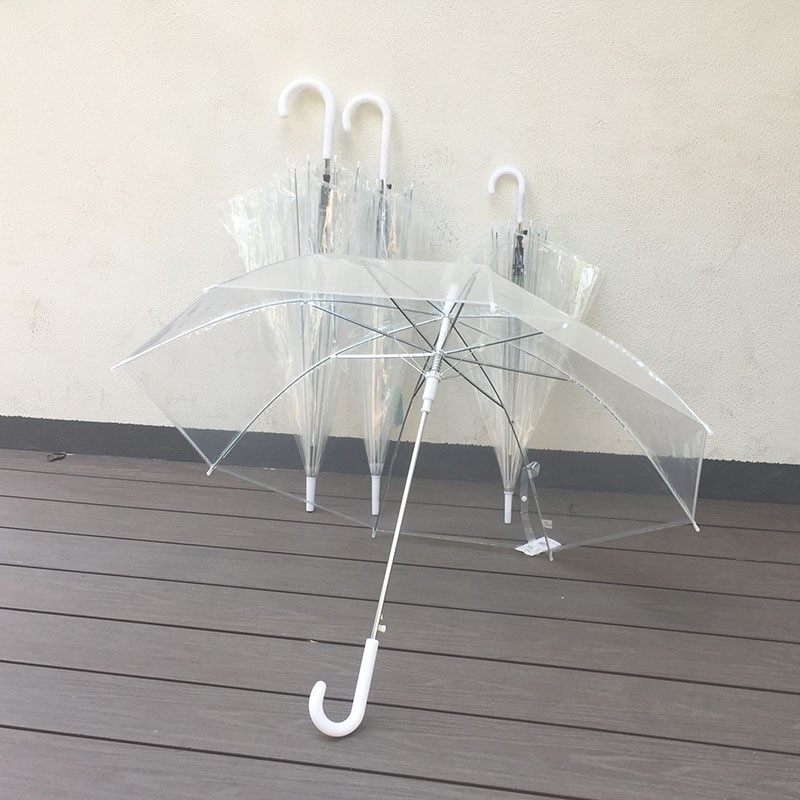 透明雨伞网红女小清新长柄伞加厚透明伞广告伞P定制logo创意雨伞,居家日用,伞,淘宝优惠券,粉丝福利购,淘宝优惠卷