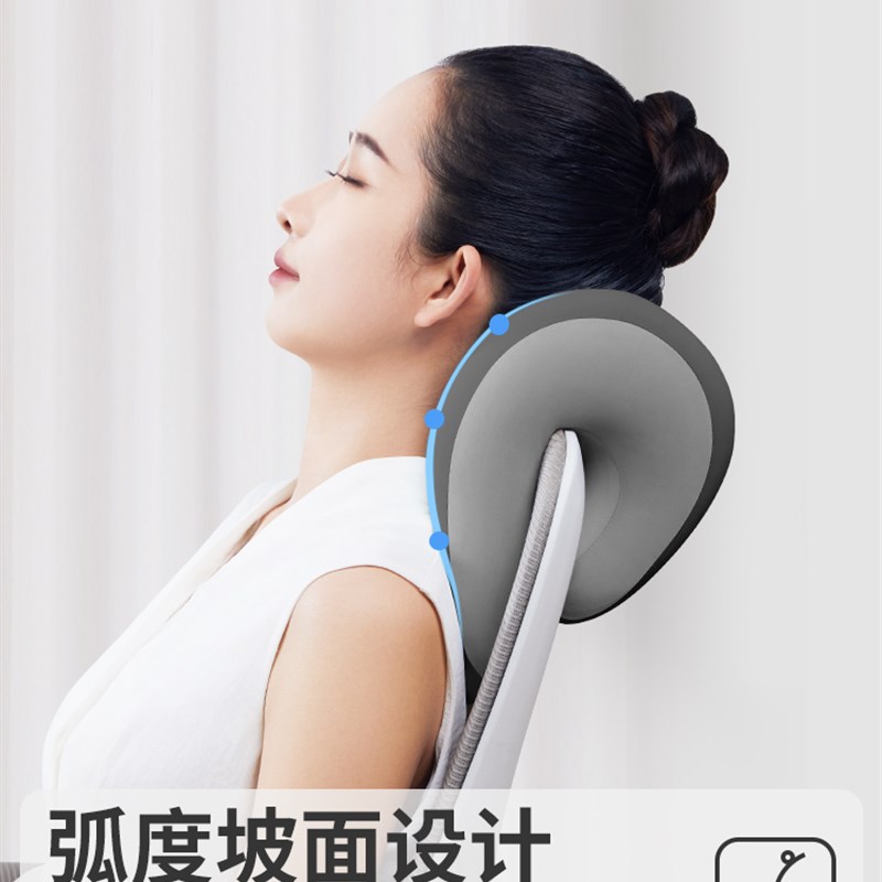 知梦人午睡枕办h公室靠枕工位趴睡午休神器办公椅头枕护颈仰睡枕