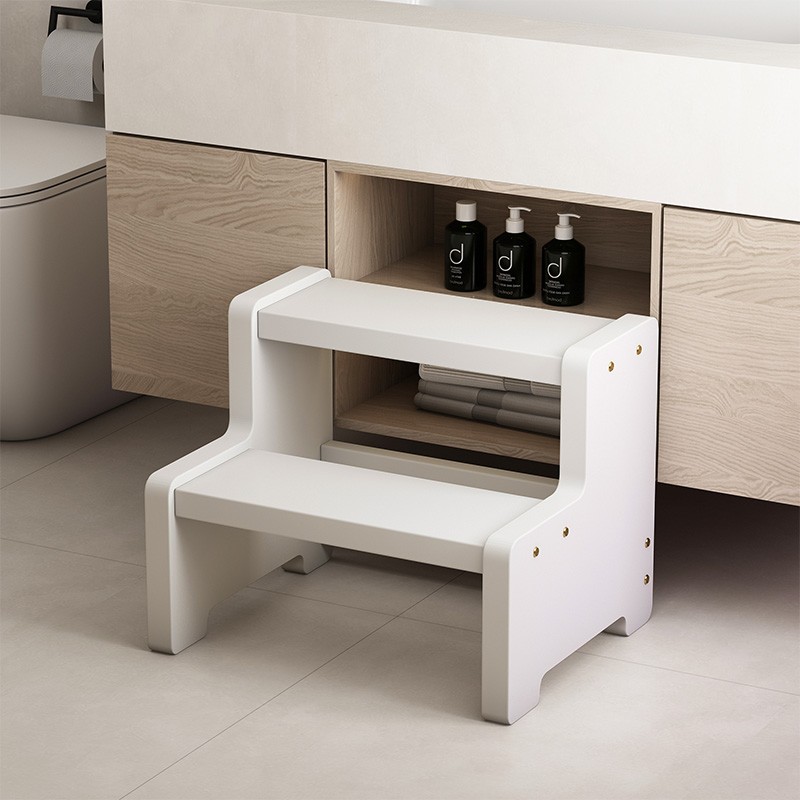 实木台阶楼梯木梯子梯凳q家用2步梯子爬梯登高梯3小梯子活动两木