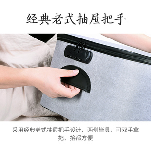 证件收纳包大容量宝宝出生F证户口本公司文件资料箱带密码 dpbag
