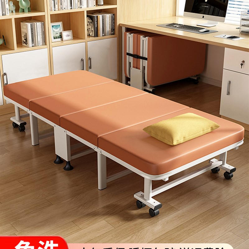 办公室折叠午休床家用q新型躺椅成人午睡神器医院简易单人小行军