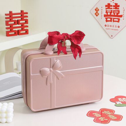 行李箱新年伴手礼女伴娘盒子空盒A结婚礼盒婚礼小礼品袋子实用礼
