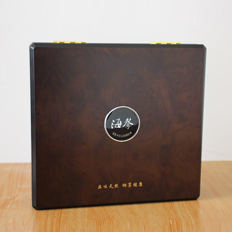 新款海参包装盒高档海参礼盒半斤一斤辽参刺参P淡干海参木盒礼品