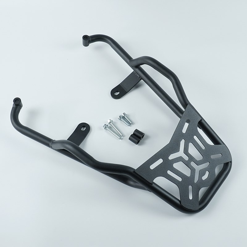 适用贝纳利幼狮BJ50r0复古尾翼后尾货架扶手尾箱备箱支架改装配件