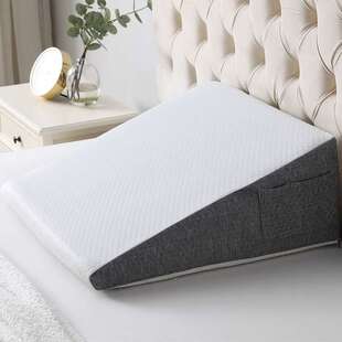 三角靠枕记忆棉枕头抱海绵705枕防胃酸反流卧室居家用斜坡枕亚马