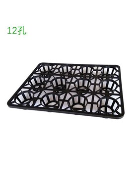 12孔孔15穴盘托盘花卉MQT育苗盆托架穴塑料托盘育苗盘蝴蝶兰托盘