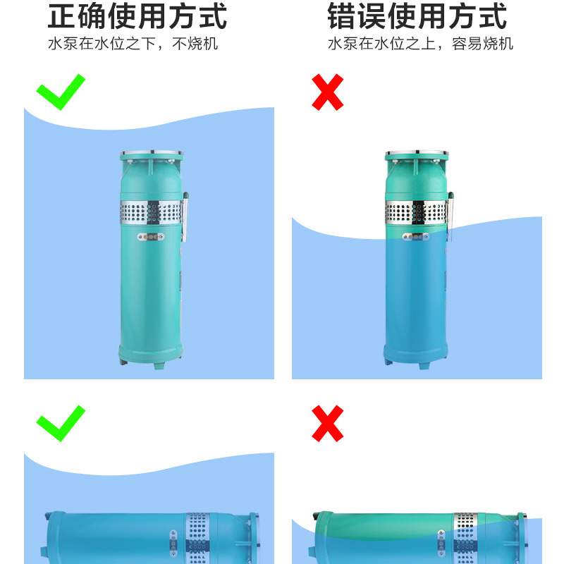 304不锈钢喷泉泵QSP65-7-2.2景观喷泉水泵