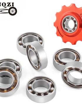 MUQZI山地公路折叠车自行车后拨导轮轴承689培林9*17*5MM
