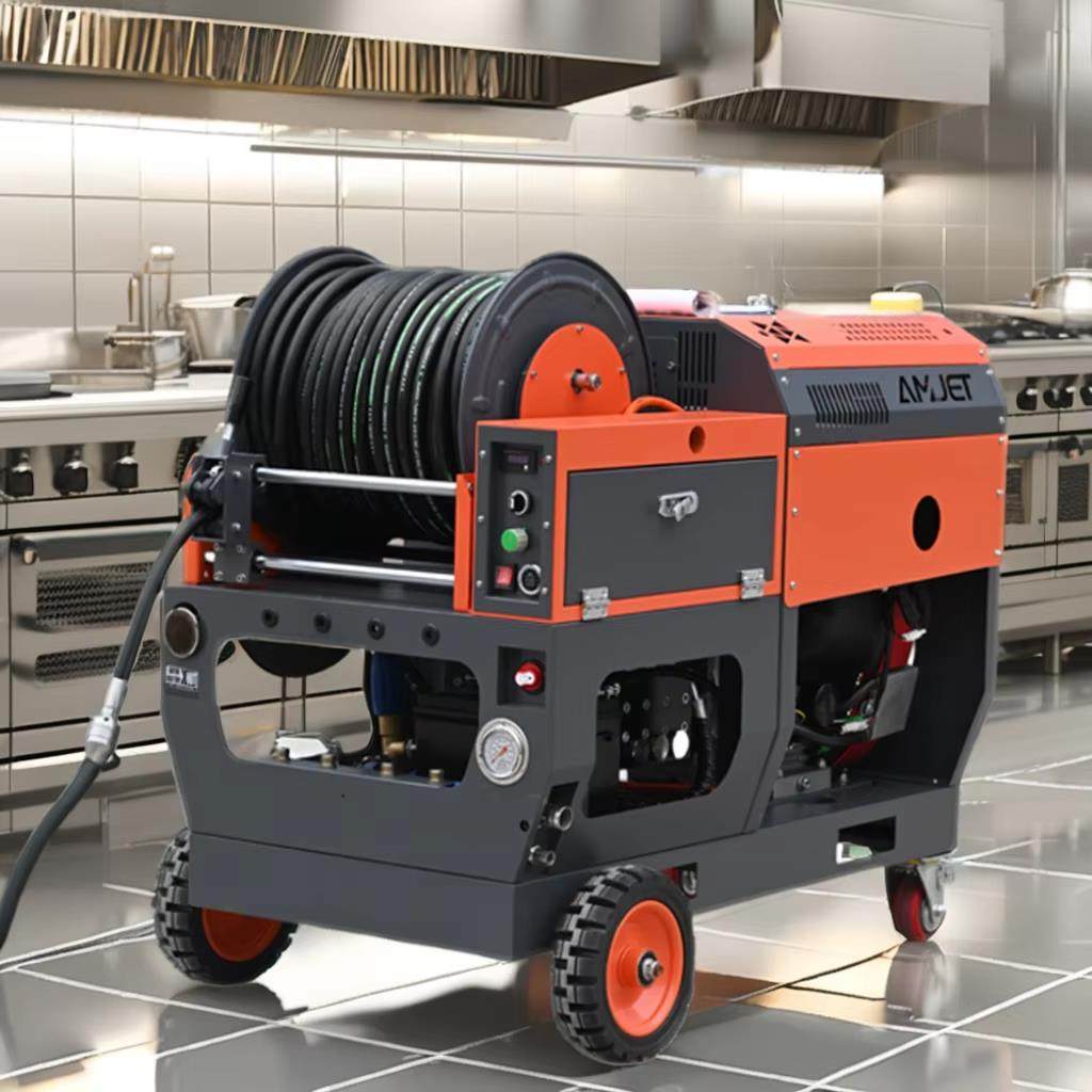 汽油柴油高压管道疏通机通下水道专用工具电动水老鼠疏通机清源头