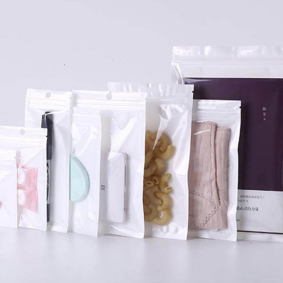 珠光膜阴阳骨袋半透明塑料袋手机壳包装袋胶袋大量现货 自封袋