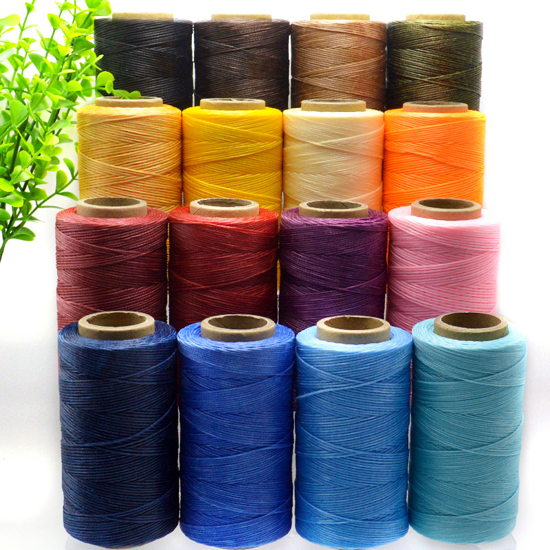 耐磨扁蜡线艺彩缤纷皮具手缝蜡线