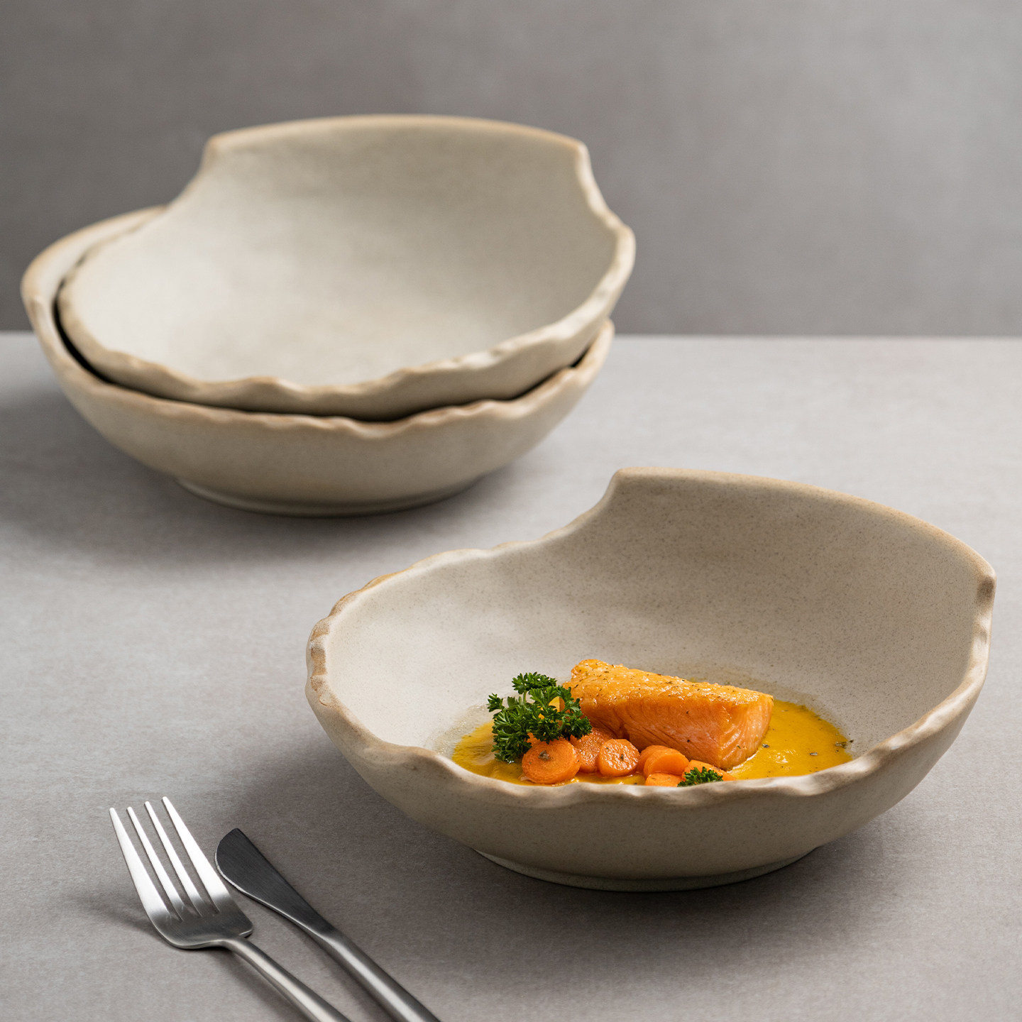 小众陶瓷菜盘不规则水果盘复古无釉汤盘餐厅餐具粗陶商用餐饮盘子,餐饮具,盘,淘宝优惠券,粉丝福利购,淘宝优惠卷