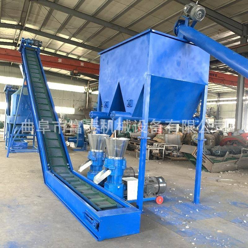 中小型养殖牛羊饲料颗粒机猪鸡鸭鱼饲料颗粒机柴油款饲料颗粒机