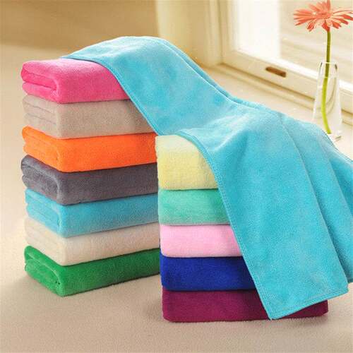 16 Colors Microfiber Fabric Towel Dry Hair Beauty Salons Bar