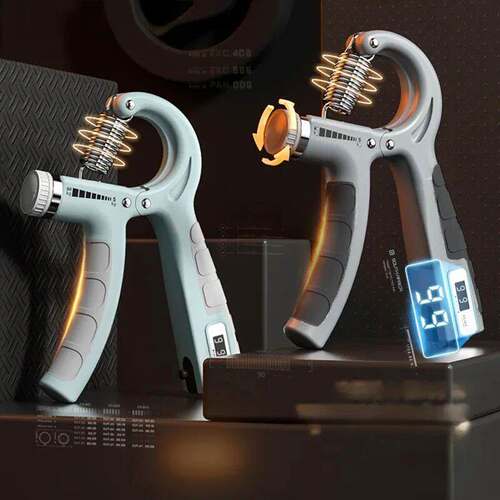 5-60kg Adjustable Hand Grip Strengthener Hand Grip Trainer W